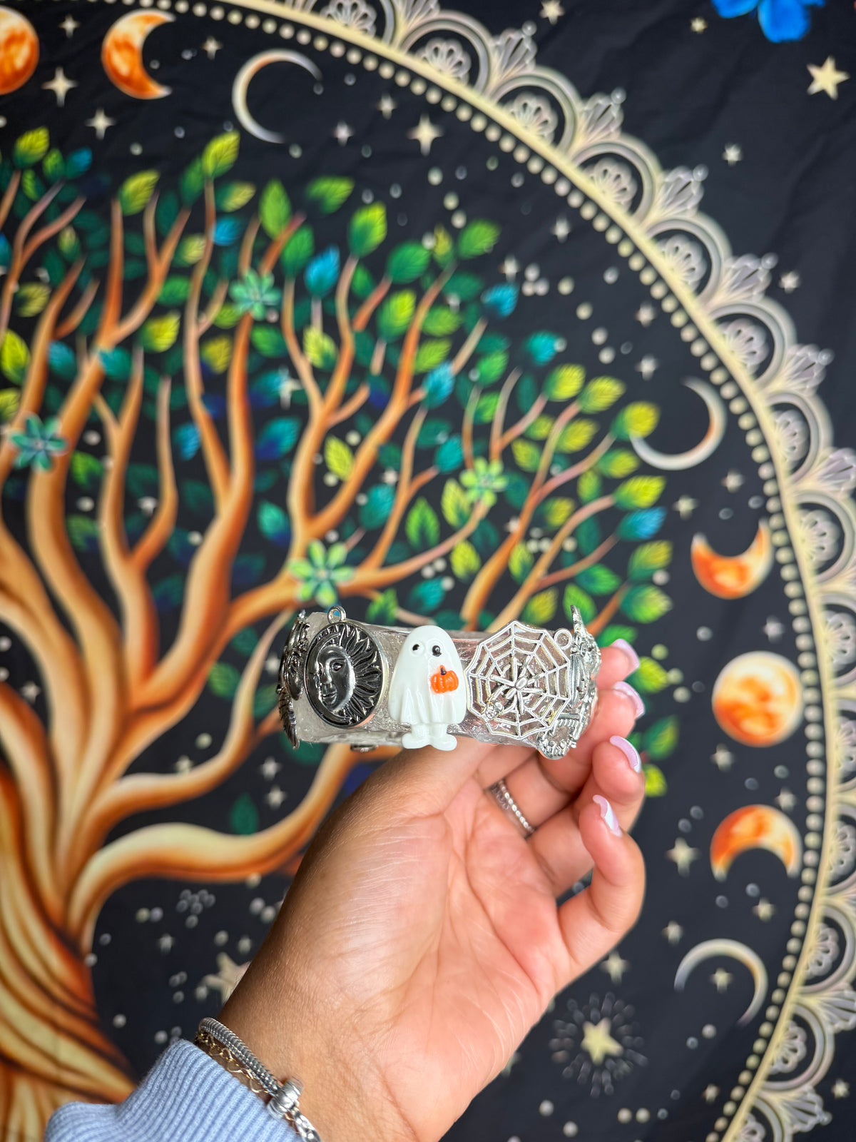 Halloween Charm Bangles
