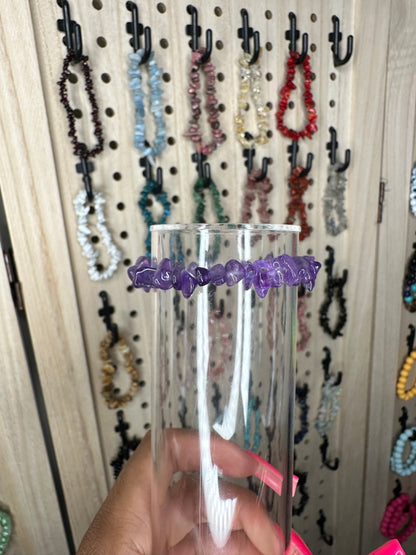 Crystal Chip Bracelets