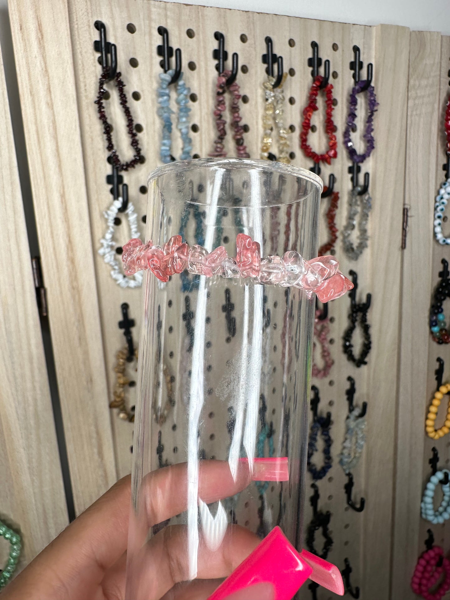 Crystal Chip Bracelets