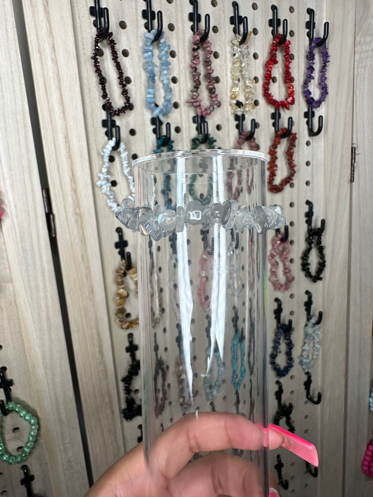 Crystal Chip Bracelets