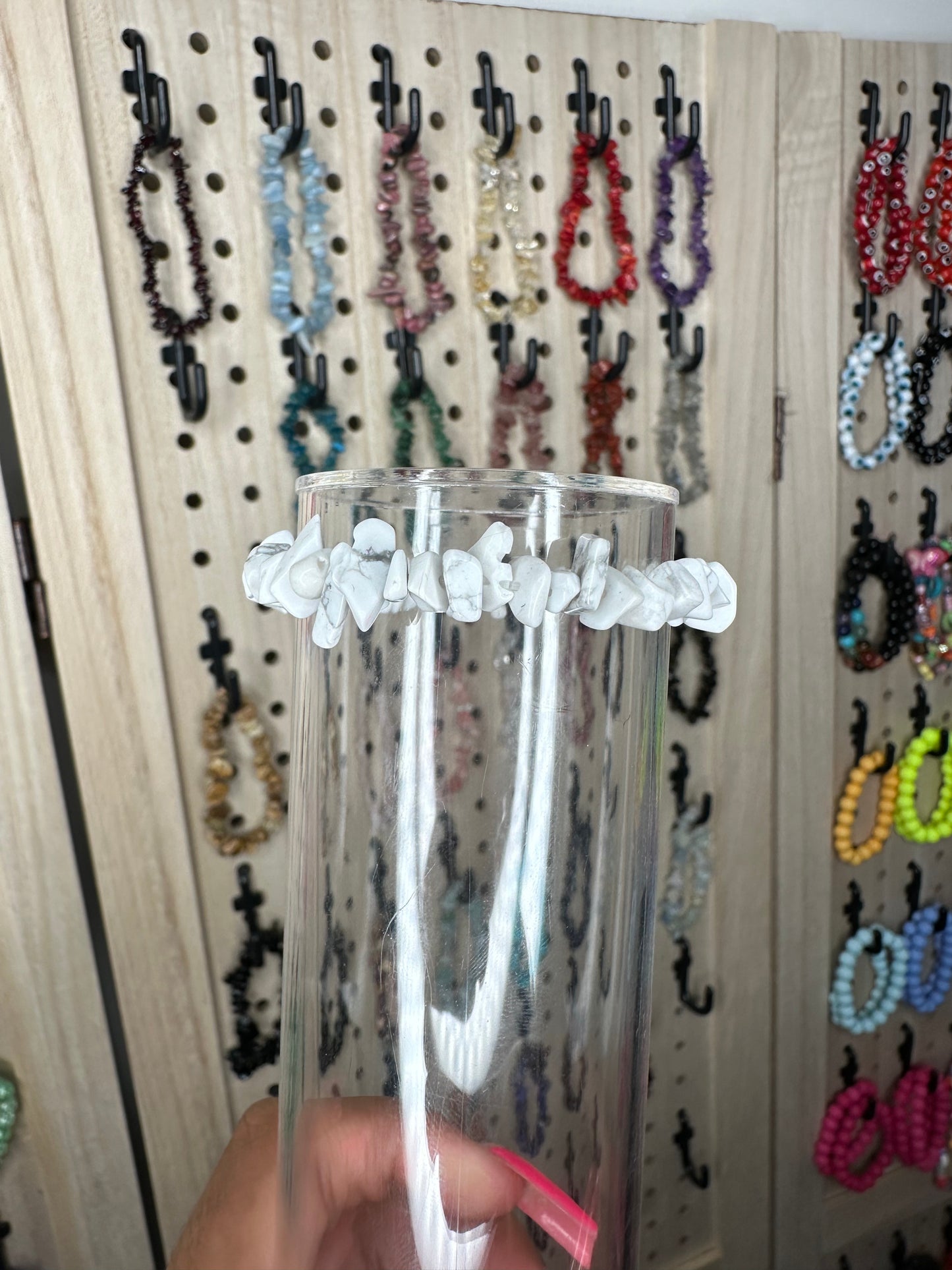 Crystal Chip Bracelets