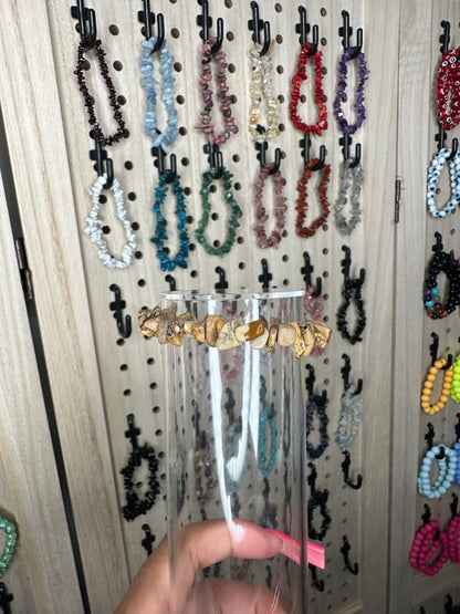 Crystal Chip Bracelets