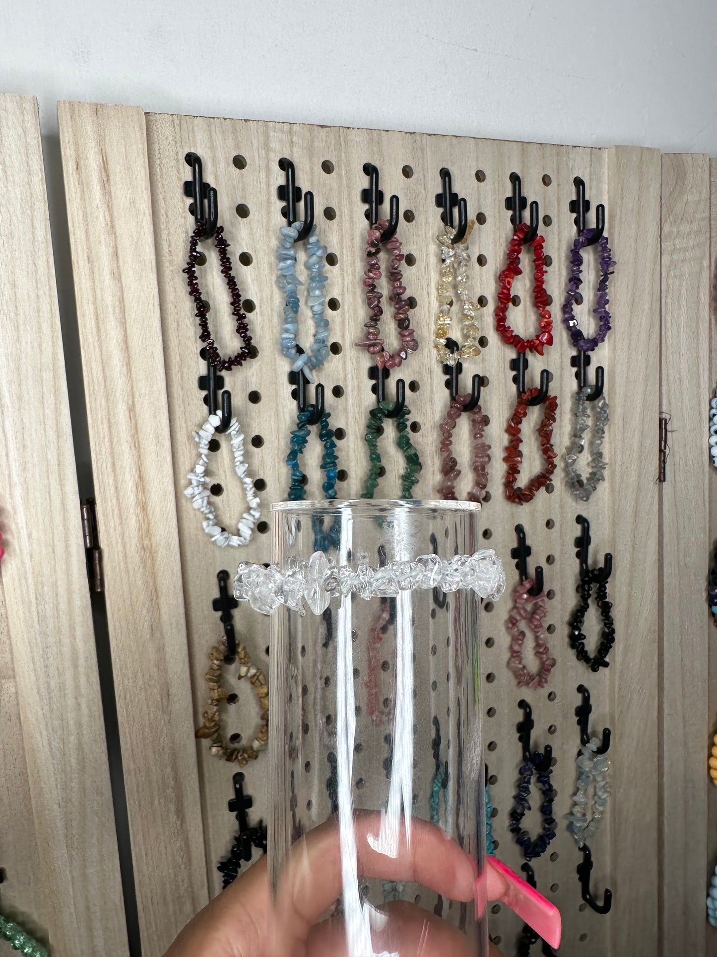 Crystal Chip Bracelets