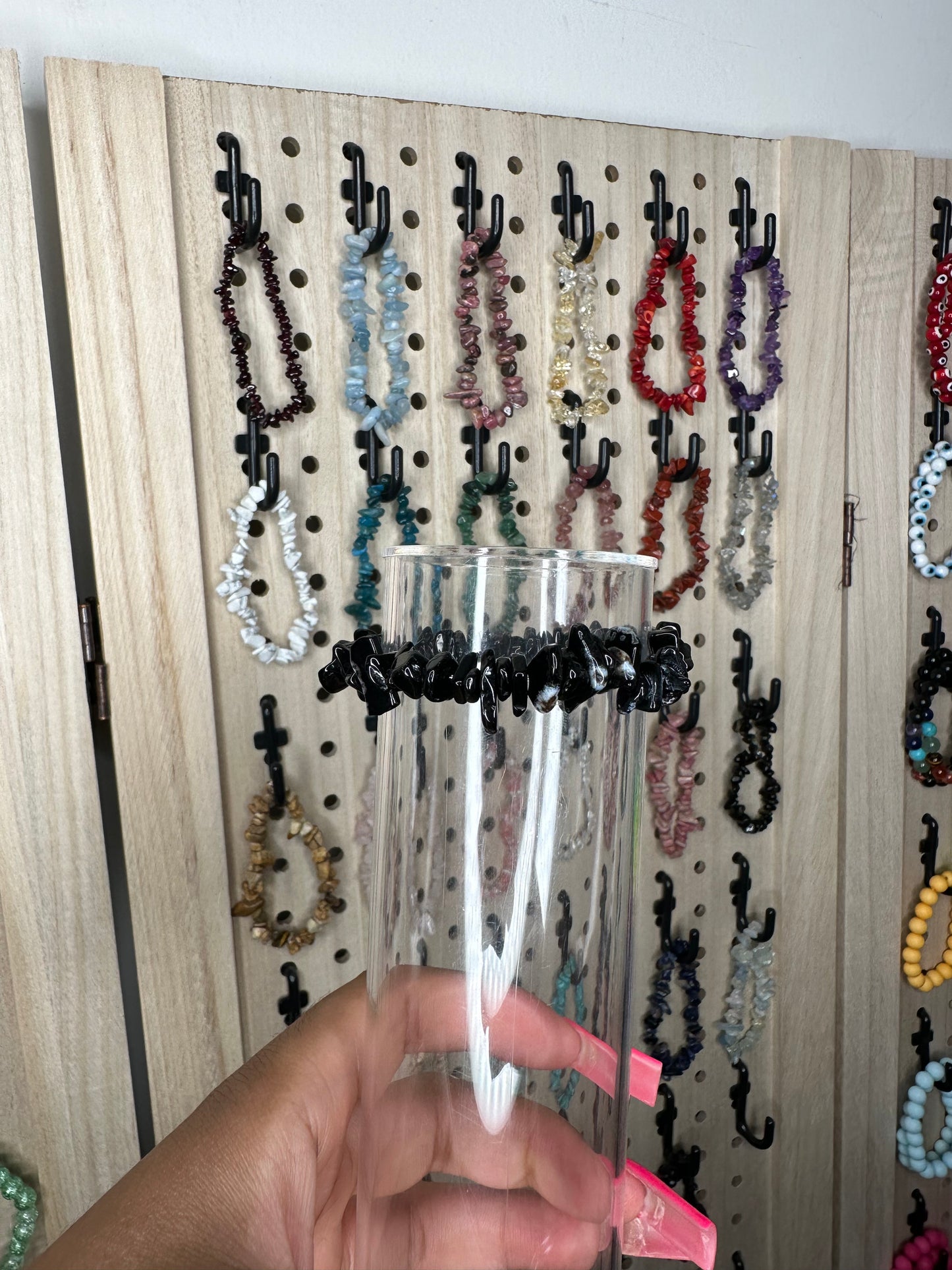 Crystal Chip Bracelets