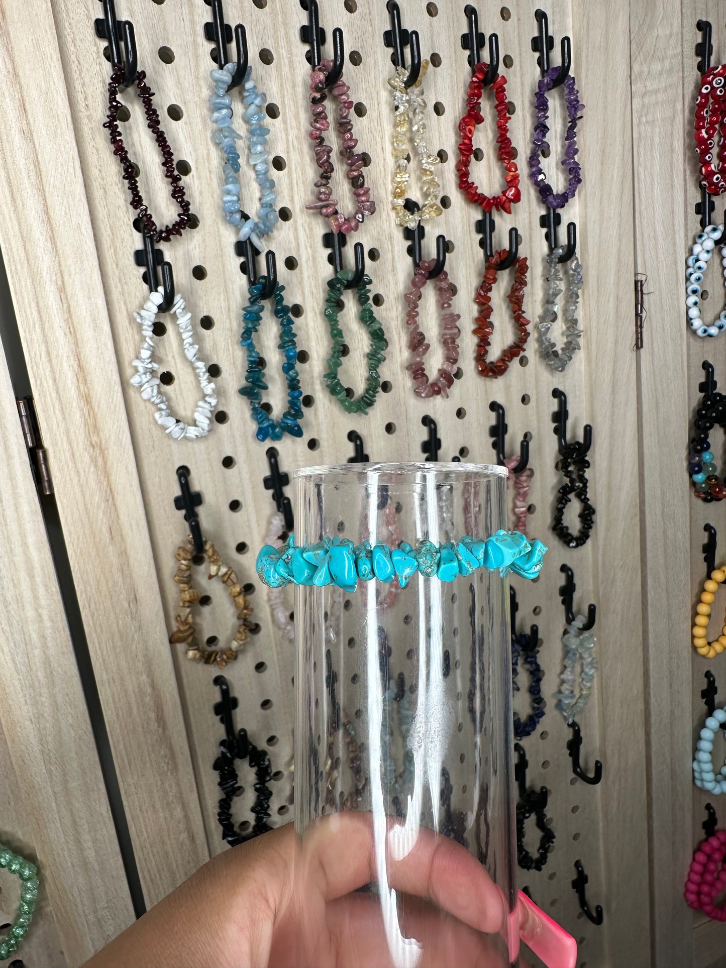 Crystal Chip Bracelets