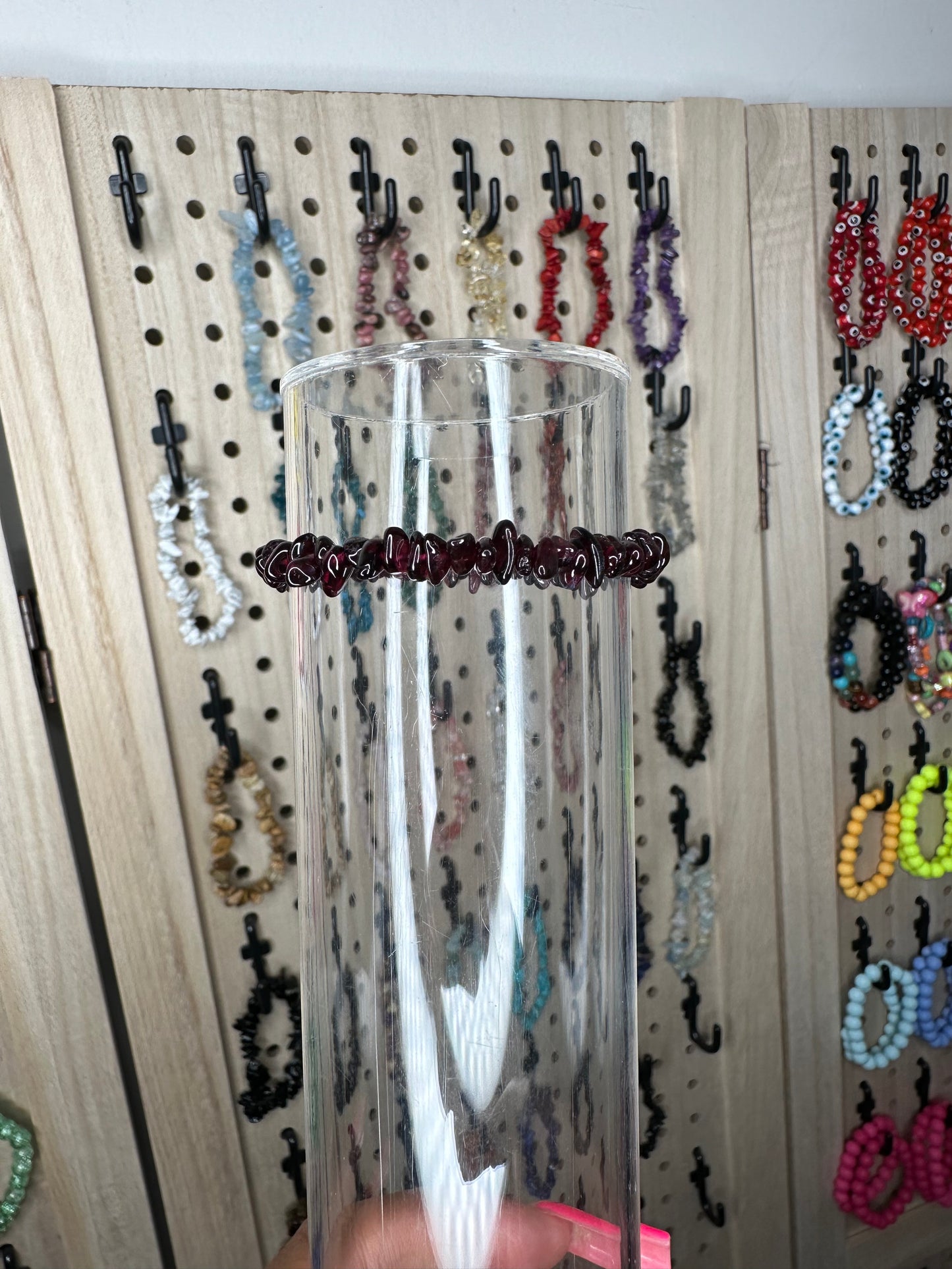 Crystal Chip Bracelets