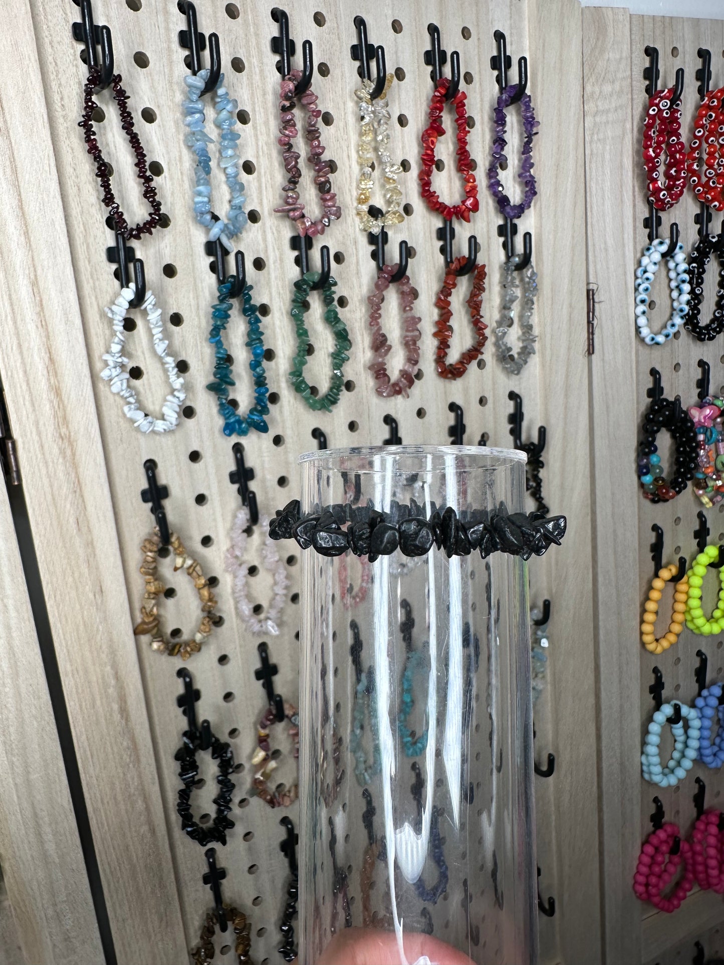 Crystal Chip Bracelets