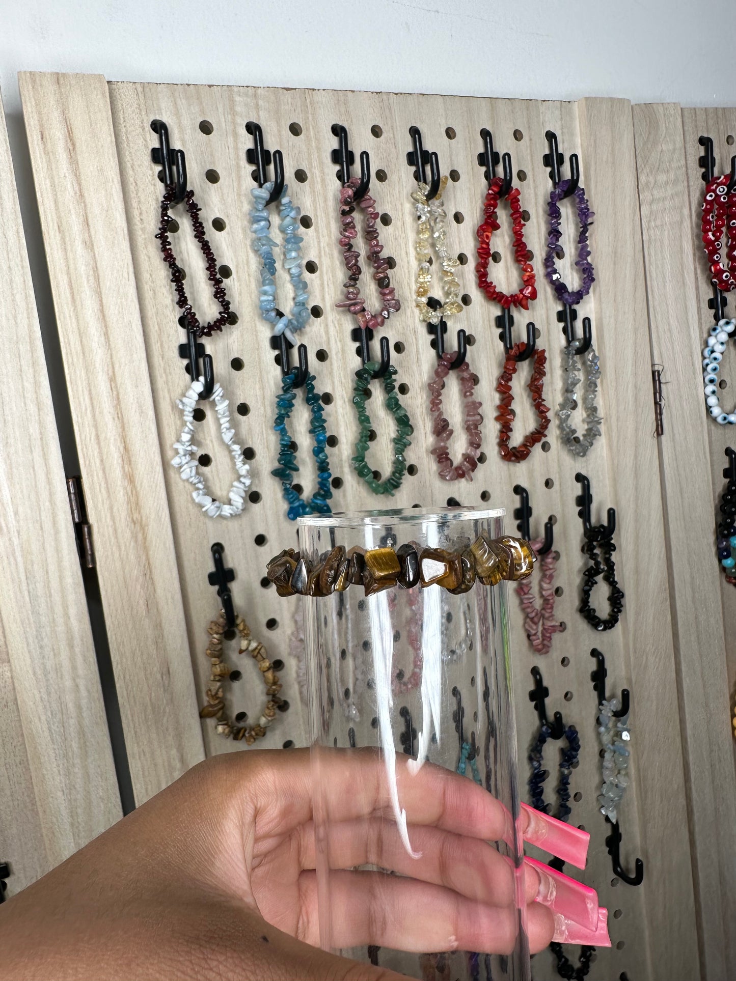 Crystal Chip Bracelets