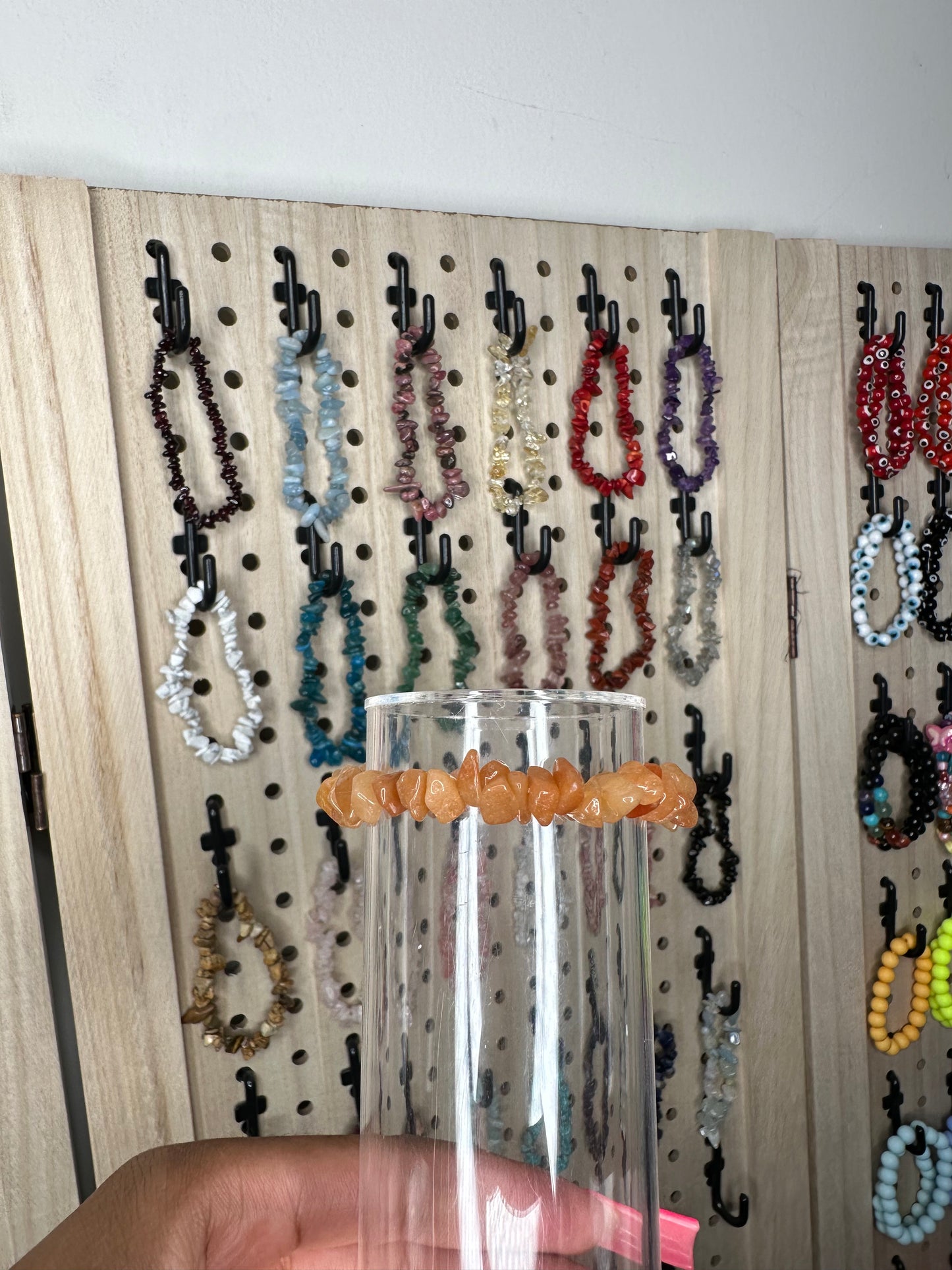 Crystal Chip Bracelets